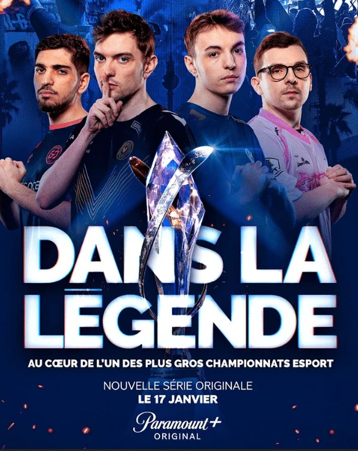 Affiche Dans la légende